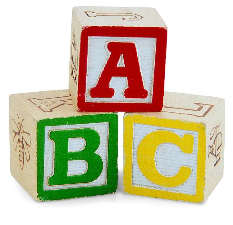 letter blocks