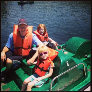 Paddle-boating ready at Cunningham Falls State Park