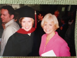 Me and my mom at my graduation from Northwestern. Dec 2003