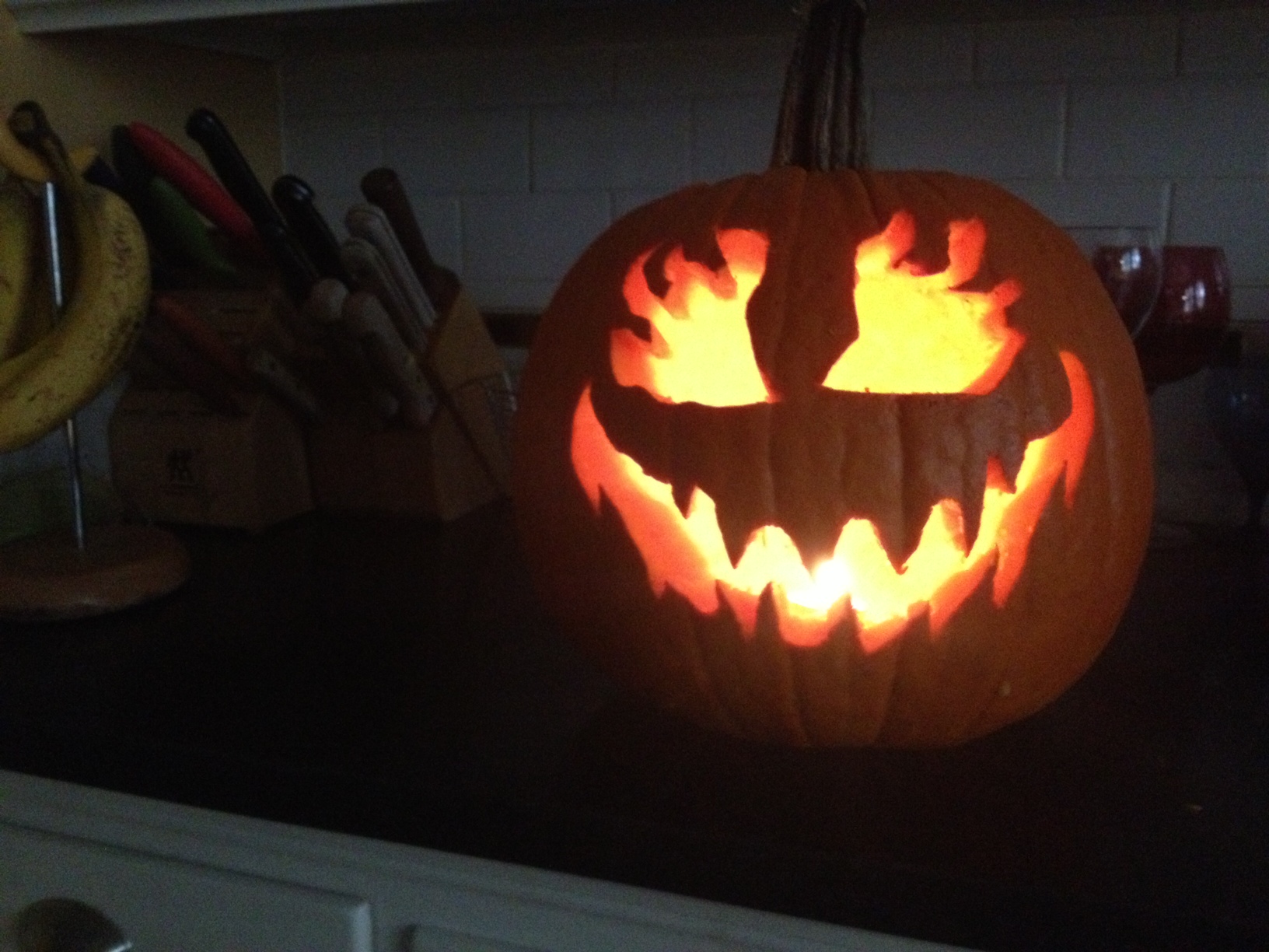 Halloween Jack-o-Lantern Display by WM Readers | Wired Momma